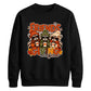 Friendsgiving raccoons print Thanksgiving Unisex Sweatshirt