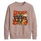 Friendsgiving raccoons print Thanksgiving Unisex Sweatshirt