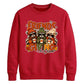 Friendsgiving raccoons print Thanksgiving Unisex Sweatshirt