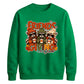 Friendsgiving raccoons print Thanksgiving Unisex Sweatshirt