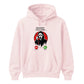 Frightening ghost phone call graphic print Halloween hoodie