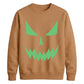 Frightening jagged-tooth Glow in the Dark Unisex Sweatshirt