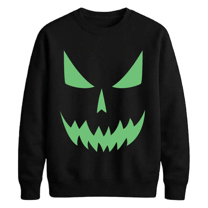 Frightening jagged-tooth Glow in the Dark Unisex Sweatshirt