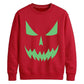 Frightening jagged-tooth Glow in the Dark Unisex Sweatshirt
