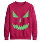 Frightening jagged-tooth Glow in the Dark Unisex Sweatshirt