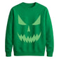 Frightening jagged-tooth Glow in the Dark Unisex Sweatshirt