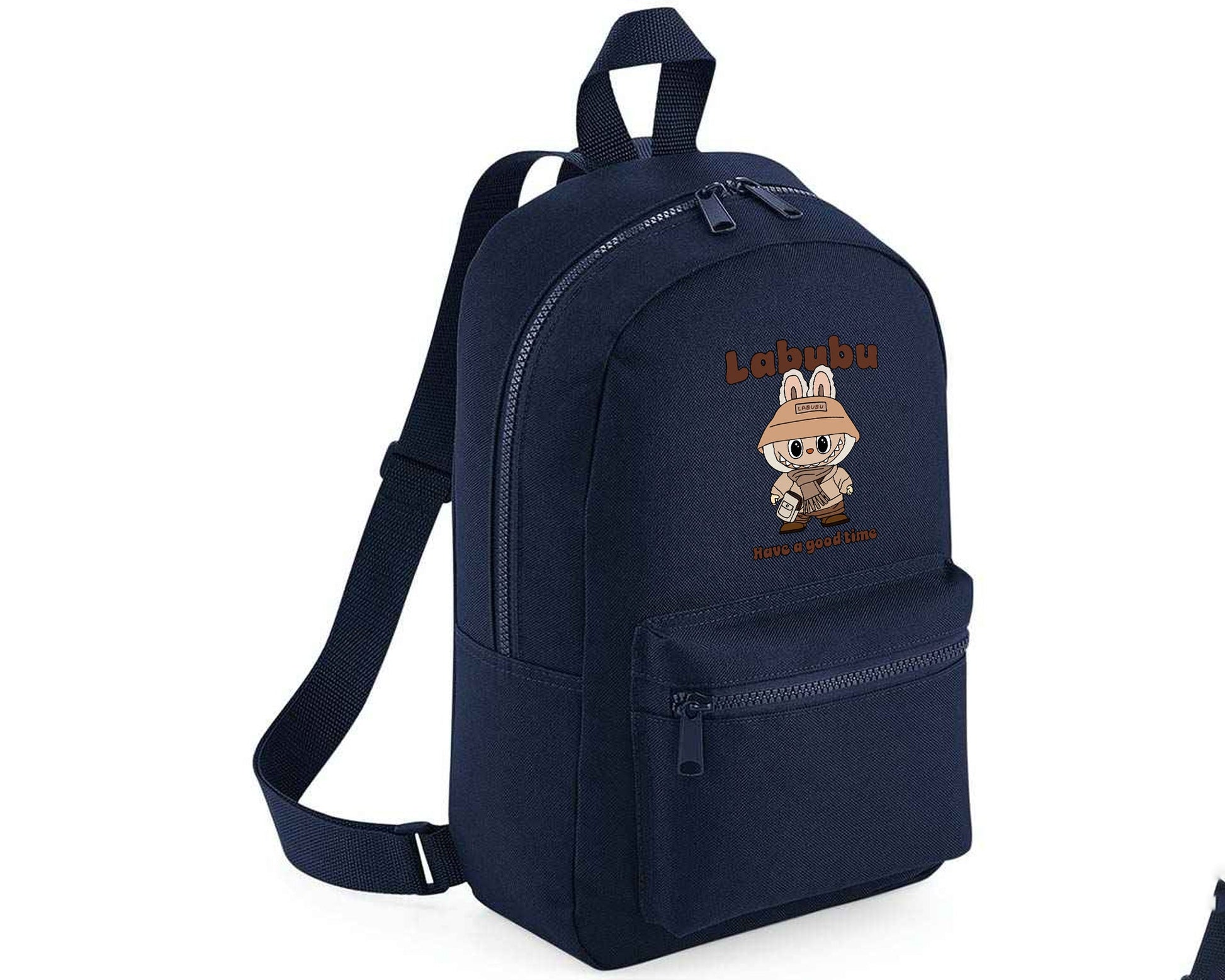 Labubu Backpack, Have A Good Time Cartoon Design, Unisex Travel, School & Everyday Kawaii Fashion Lovers Bag M8425