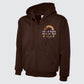 Custom Medical Monogram Embroidered Zip Up Hoodie, Custom Name Rainbow Logo National Healthcare Staff Unisex Hoodie, Gift for Doctors Nurses