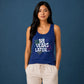Fun 18 Years Later Flower Graphic 18 Birthday Ladies Tank Top