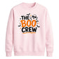 Fun boo crew ghost graphic Halloween Unisex Sweatshirt