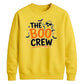 Fun boo crew ghost graphic Halloween Unisex Sweatshirt