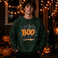 Fun boo crew ghost graphic Halloween Unisex Sweatshirt