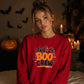 Fun boo crew ghost graphic Halloween Unisex Sweatshirt