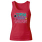 Fun Bright Typography I Speak Fluent Sarcasm Ladies Tank Top
