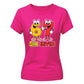 Fun Cartoon Six Seven Character Novelty Ladies T-Shirt