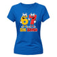 Fun Cartoon Six Seven Character Novelty Ladies T-Shirt