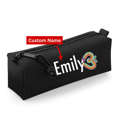 Cute Elephant Kids Pencil Case with Custom Name