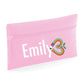 Cute Quadra Elephant Kids Pencil Case with Custom Name