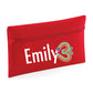 Cute Quadra Elephant Kids Pencil Case with Custom Name
