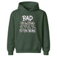 Fun dancing skeletons bad to the bone Halloween Kids Hoodie