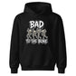 Fun dancing skeletons bad to the bone Halloween Kids Hoodie