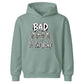 Fun dancing skeletons bad to the bone Halloween Kids Hoodie