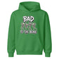 Fun dancing skeletons bad to the bone Halloween Kids Hoodie
