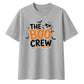 Fun ghost crew text graphic Halloween Oversized t-shirt