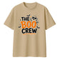 Fun ghost crew text graphic Halloween Oversized t-shirt