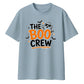 Fun ghost crew text graphic Halloween Oversized t-shirt