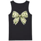 Fun Novelty Twenty Pound Banknote Bow Graphic Men Tank Top