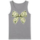 Fun Novelty Twenty Pound Banknote Bow Graphic Men Tank Top