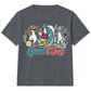 Fun Surfing Duck Good Vibes Graphic Summer Kids T-Shirt