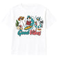 Fun Surfing Duck Good Vibes Graphic Summer Kids T-Shirt