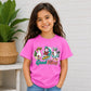 Fun Surfing Duck Good Vibes Graphic Summer Kids T-Shirt