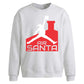 Funny Air Santa Dunk Parody Christmas Oversized Sweatshirt
