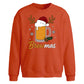 Funny Brewmas Beer Graphic Christmas Oversized Sweatshirt