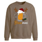 Funny Brewmas Beer Graphic Christmas Oversized Sweatshirt