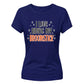 Funny broomstick quote graphic Halloween Ladies t-shirt