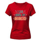 Funny broomstick quote graphic Halloween Ladies t-shirt