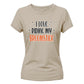 Funny broomstick quote graphic Halloween Ladies t-shirt
