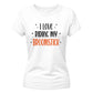 Funny broomstick quote graphic Halloween Ladies t-shirt