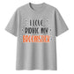 Funny broomstick quote graphic Halloween Oversized t-shirt