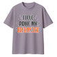 Funny broomstick quote graphic Halloween Oversized t-shirt