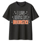 Funny broomstick quote graphic Halloween Oversized t-shirt