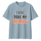 Funny broomstick quote graphic Halloween Oversized t-shirt
