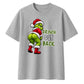 Funny cheeky cartoon graphic Christmas Oversized T-Shirt