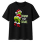 Funny cheeky cartoon graphic Christmas Oversized T-Shirt
