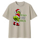 Funny cheeky cartoon graphic Christmas Oversized T-Shirt