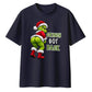 Funny cheeky cartoon graphic Christmas Oversized T-Shirt